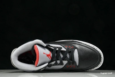 Hyperoad Air OG Cement” Jordan 3 “Black 2024 0824